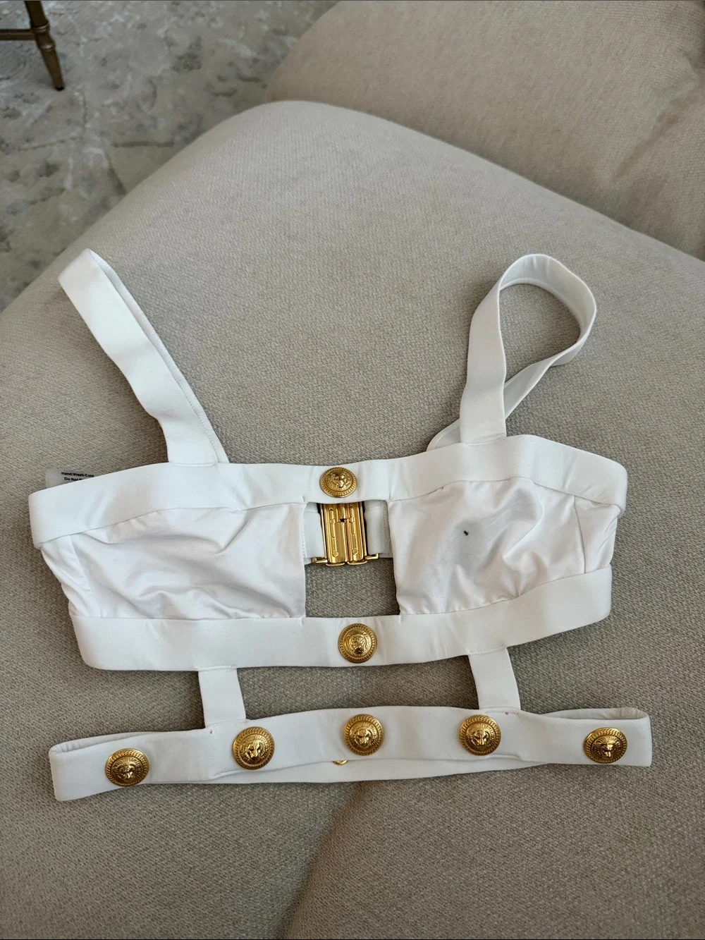 Monica Hansen Rich and Fab Cutout Bikini Top - Picture 4 of 7